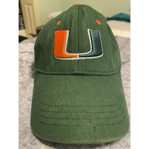UM HURRICANES - UNIVERSITY OF MIAMI HURRICANES - YOUTH ONE SIZE FITS MOST HAT - Picture 5 of 7